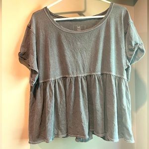 Grey blouse shirt